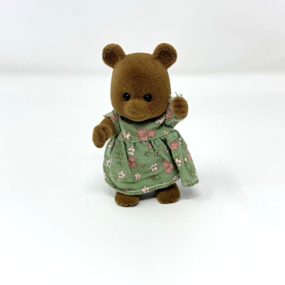 Sylvanian Families Calico Critters Timbertop Bear Dollhouse Figure